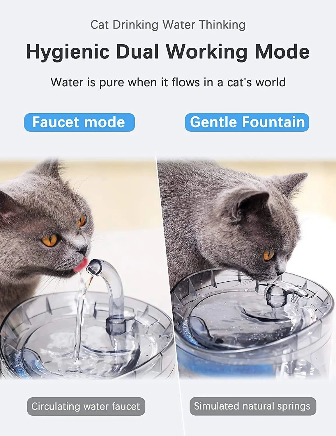 Cat Water Fountain Animal Water Dispenser