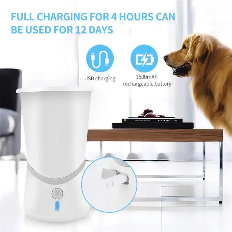 Automatic Dog Paws Cleaner Pet Paw Washer Cup Portable Paw Cleaner for Small and Medium-Sized Dogs Silicone Dog Paw Cleaner Pawcleaner Pawprotector