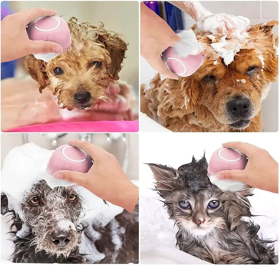 Dog Paw Cleaner, Dog Paw Washer, Paw Muddy Paw Cleaner, Pet Foot Cleaner for Small Medium Large Breed Dogs/Cats (With 3 Absorbent Towel)Portable Dog Paw Cleaner with Grip