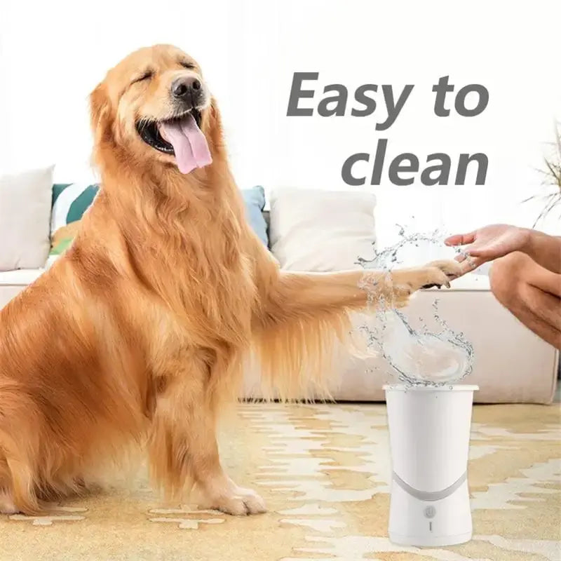 Automatic Dog Paws Cleaner Pet Paw Washer Cup Portable Paw Cleaner for Small and Medium-Sized Dogs Silicone Dog Paw Cleaner Pawcleaner Pawprotector