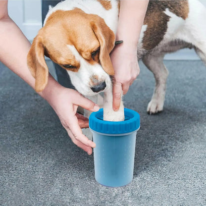 Dog Paw Cleaner, Dog Paw Washer, Paw Muddy Paw Cleaner, Pet Foot Cleaner for Small Medium Large Breed Dogs/Cats (With 3 Absorbent Towel)Portable Dog Paw Cleaner with Grip