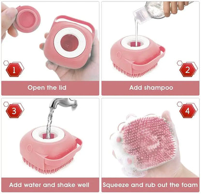 Dog Paw Cleaner, Dog Paw Washer, Paw Muddy Paw Cleaner, Pet Foot Cleaner for Small Medium Large Breed Dogs/Cats (With 3 Absorbent Towel)Portable Dog Paw Cleaner with Grip
