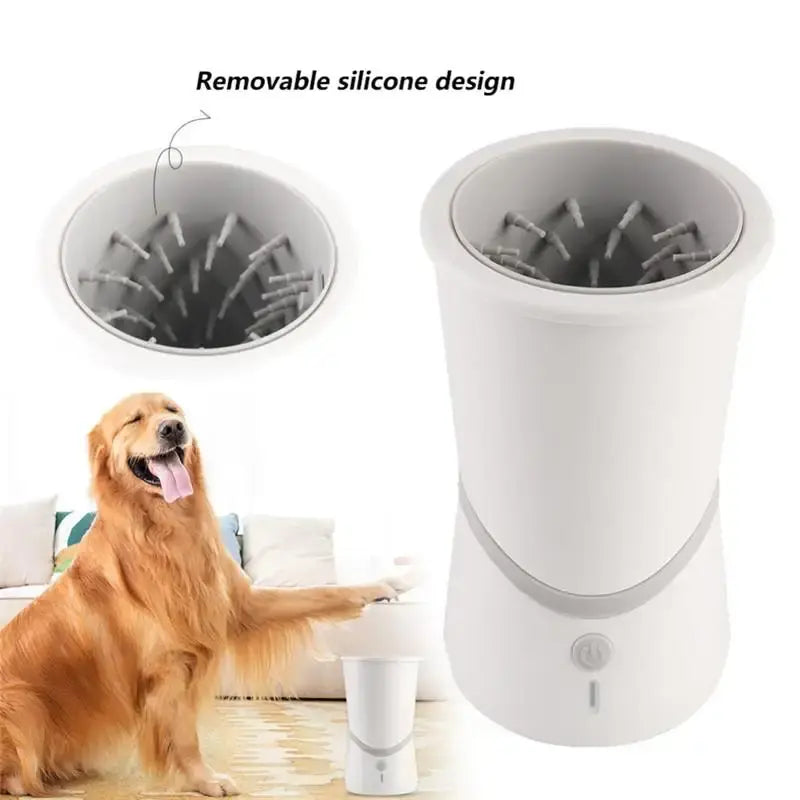 Automatic Dog Paws Cleaner Pet Paw Washer Cup Portable Paw Cleaner for Small and Medium-Sized Dogs Silicone Dog Paw Cleaner Pawcleaner Pawprotector